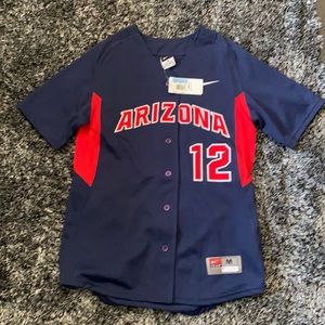 - Women’s NCAA Nike Arizona softball/baseball jersey